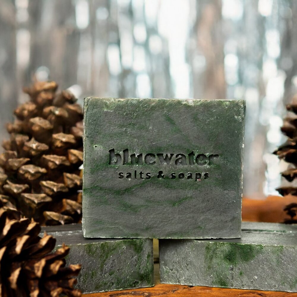 SPRUCE PINE - Bluewater Body Hair & Beard Natural Soap Collection